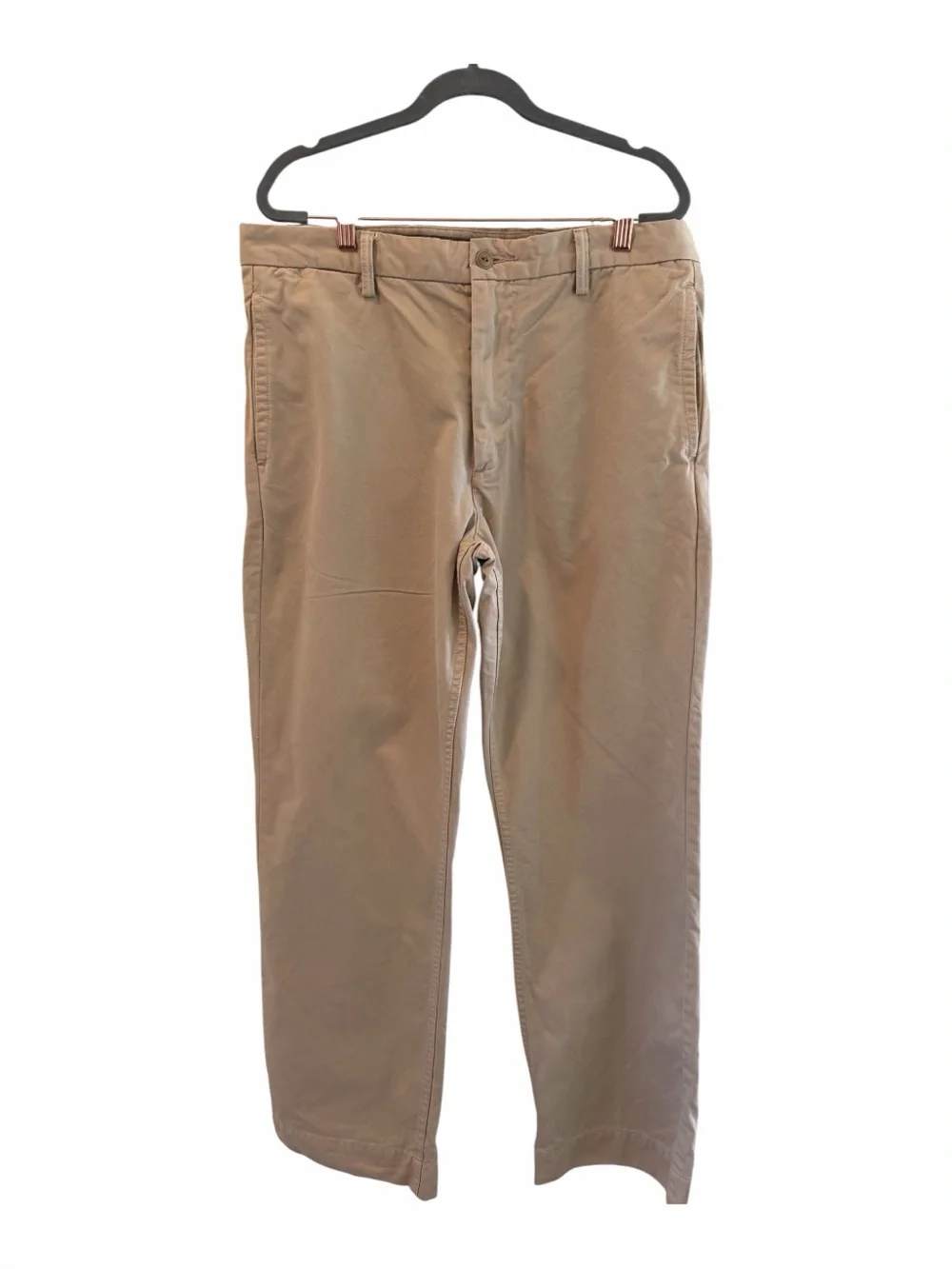 Dockers Men's Khaki Chino Pants - Tan Straight Fit 34 x 32